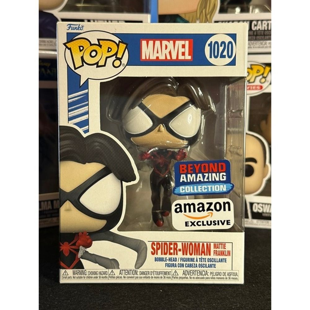 Funko Pop! Marvel Spider-Woman Mattie Franklin, Amazon Exclusive #1020